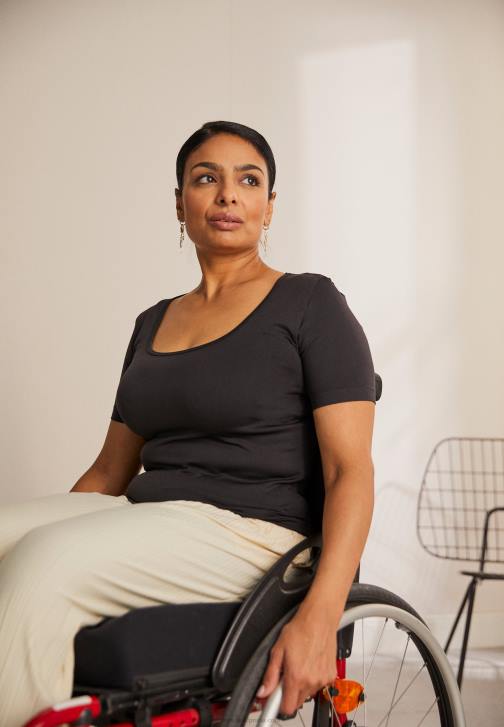 PN6V374 ženy Anna Field základní černé tričko