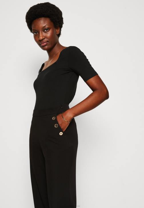 PN6V375 ženy Anna Field černé tričko s potiskem