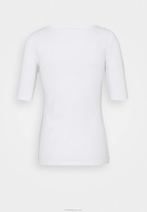 PN6V376 ženy Anna Field basic tričko bílé