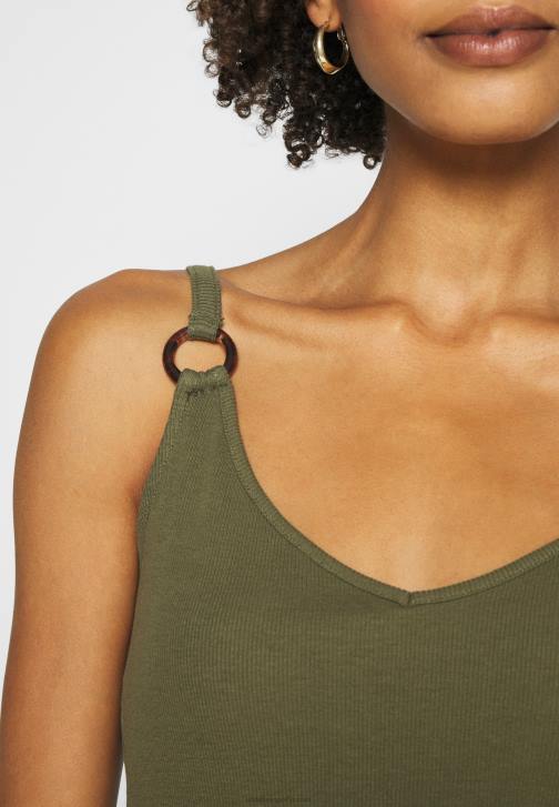 PN6V381 ženy Anna Field top olivová noc