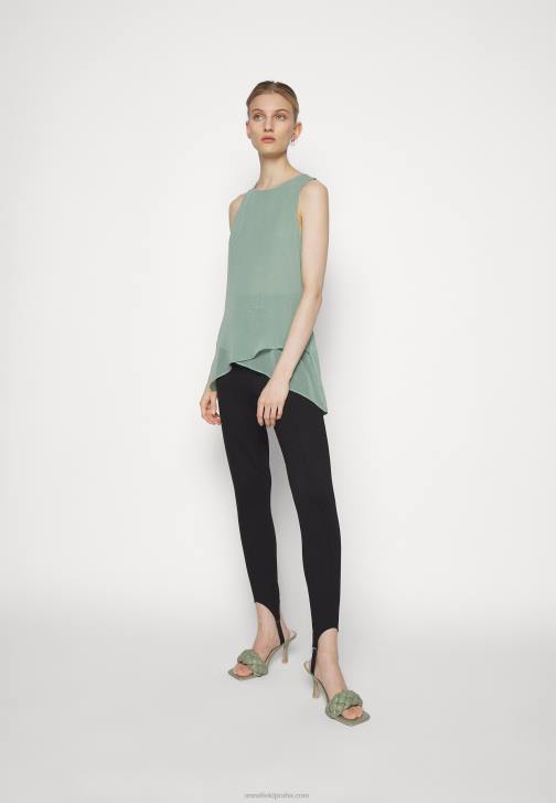 PN6V389 ženy Anna Field nahoře světle zelená