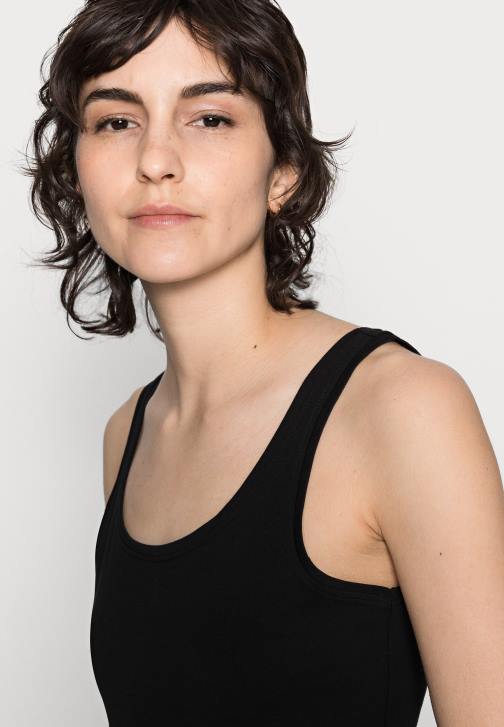 PN6V397 ženy Anna Field základní nádrž 3er pack top černá/bílá /khaki