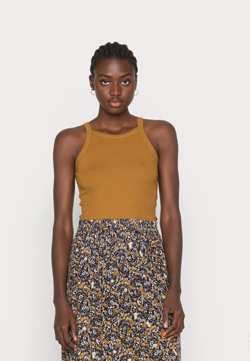 PN6V401 ženy Anna Field 2 balení top černá/khaki