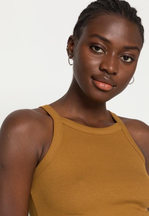 PN6V401 ženy Anna Field 2 balení top černá/khaki