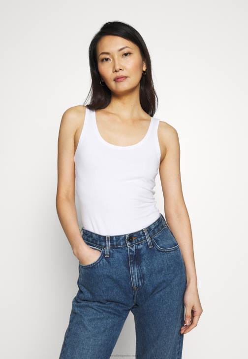 PN6V404 ženy Anna Field 2 balení horní bílá