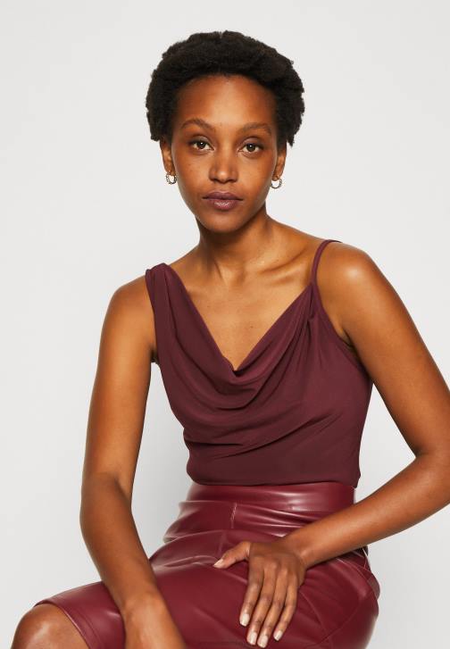 PN6V417 ženy Anna Field nahoře tmavě červená