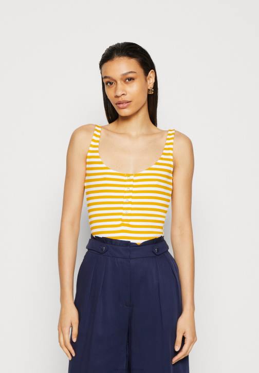 PN6V419 ženy Anna Field nahoře bílá/žlutá