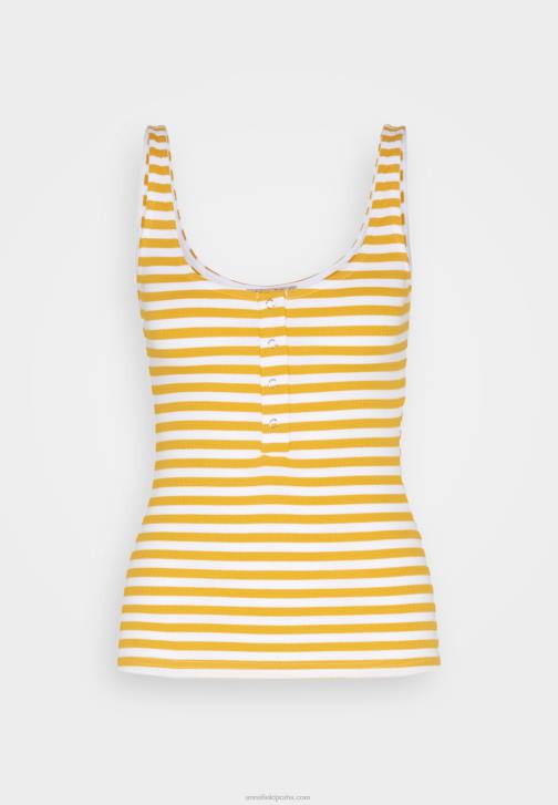 PN6V419 ženy Anna Field nahoře bílá/žlutá