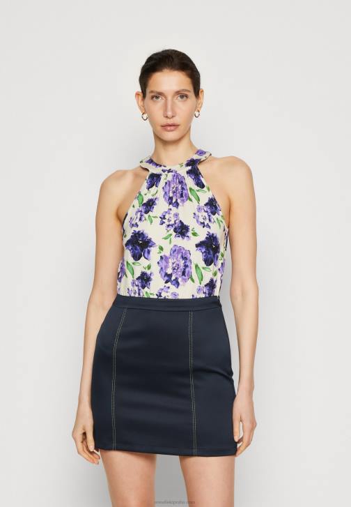 PN6V422 ženy Anna Field nahoře bílá/modrá