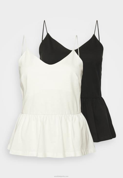 PN6V427 ženy Anna Field Horní část po 2 kusech černá/bílá