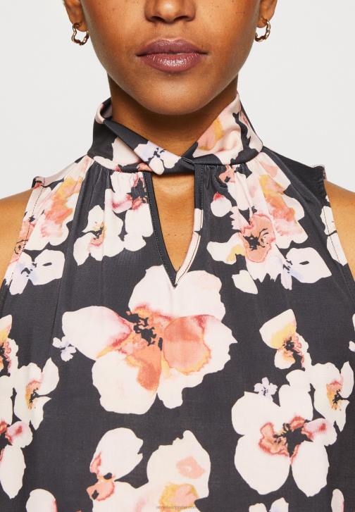 PN6V428 ženy Anna Field top černo/růžový