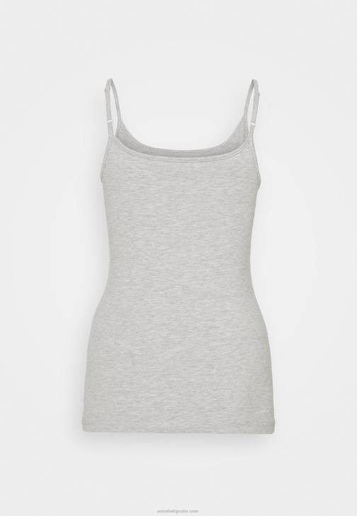 PN6V445 ženy Anna Field Vrchní deska po 5 kusech černá/bílá/strakatá světle šedá