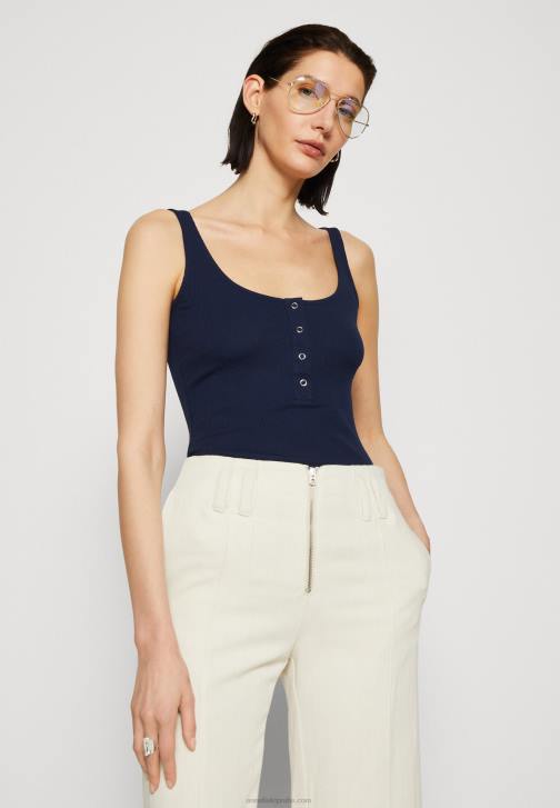 PN6V451 ženy Anna Field top tmavě modrá