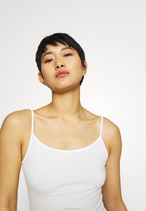 PN6V458 ženy Anna Field 3er pack top bílá/bílá/bílá