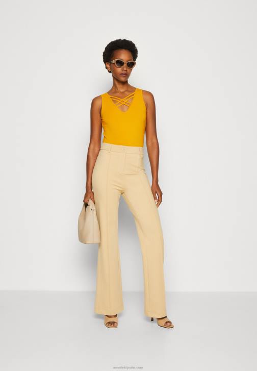 PN6V461 ženy Anna Field nahoře tmavě žlutá