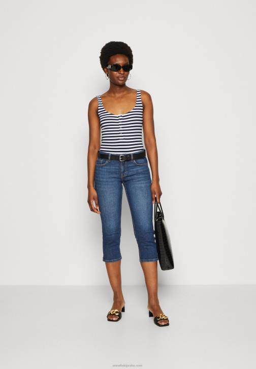 PN6V467 ženy Anna Field nahoře bílá/modrá