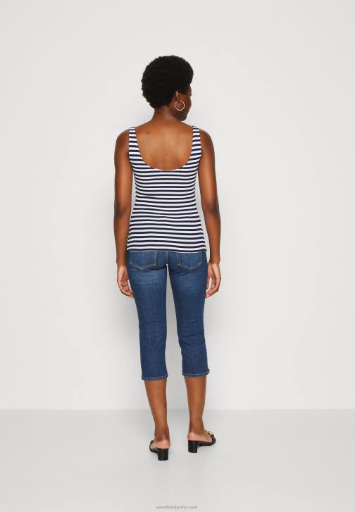 PN6V467 ženy Anna Field nahoře bílá/modrá