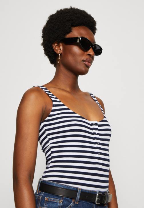 PN6V467 ženy Anna Field nahoře bílá/modrá