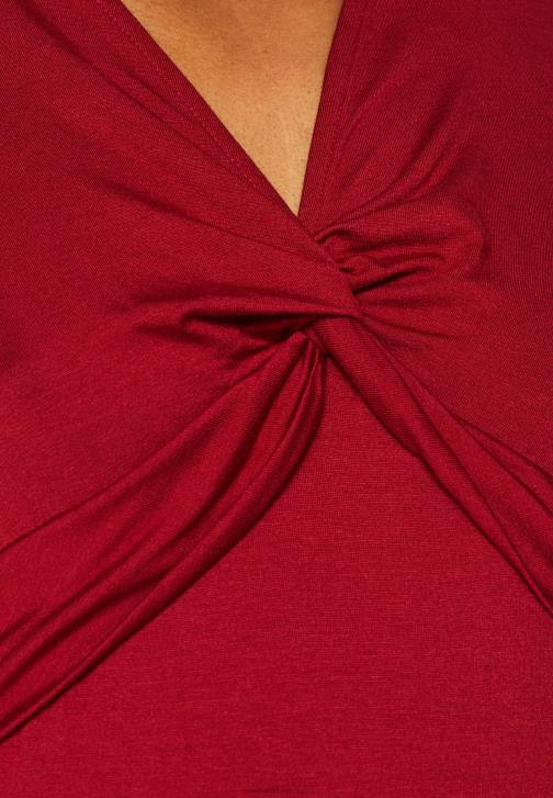 PN6V480 ženy Anna Field nahoře tmavě červená