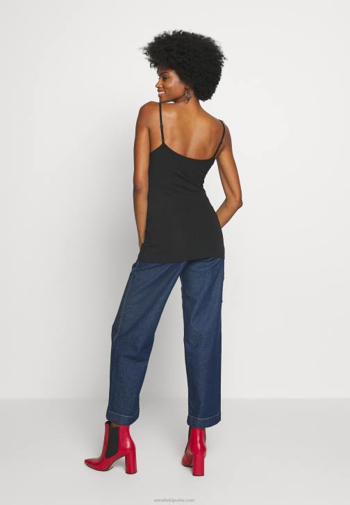 PN6V483 ženy Anna Field 3er pack top black/black/black