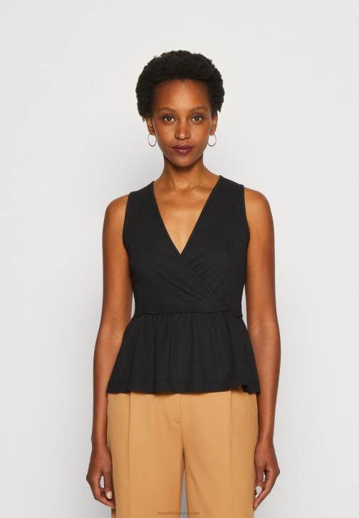 PN6V488 ženy Anna Field top černý