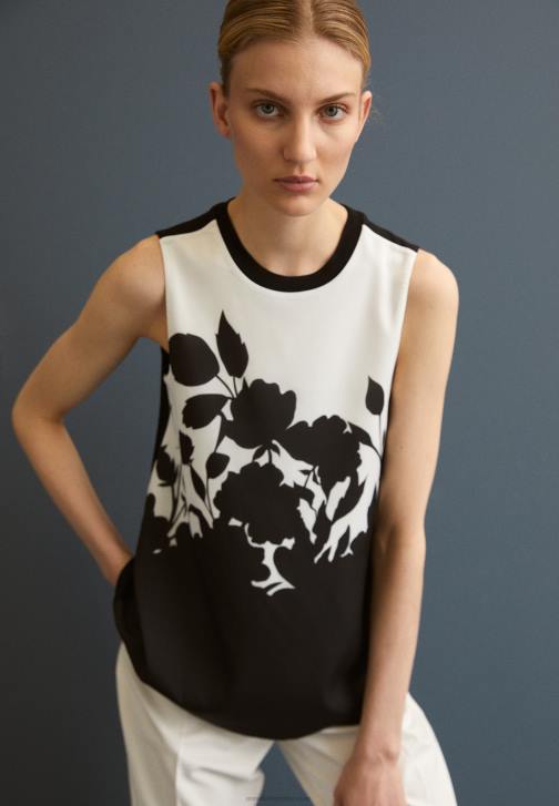 PN6V504 ženy Anna Field halenka černo/bílá