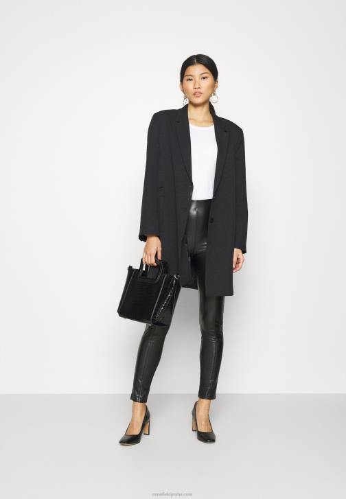 PN6V543 ženy Anna Field 3 balení top s dlouhým rukávem černá/bílá/strakatá světle šedá