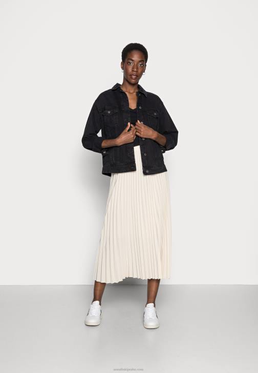 PN6V594 ženy Anna Field základní černý top s dlouhým rukávem