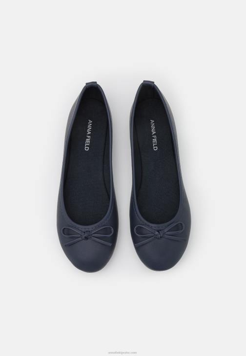 PN6V2067 ženy Anna Field baletní lodičky tmavě modré
