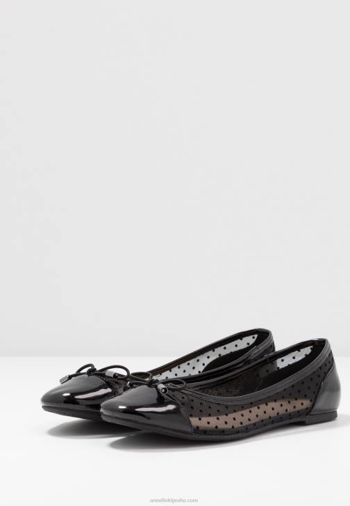 PN6V2071 ženy Anna Field baletní lodičky černé