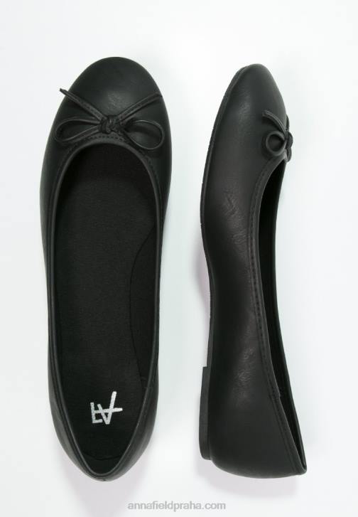 PN6V2075 ženy Anna Field baletní lodičky černé