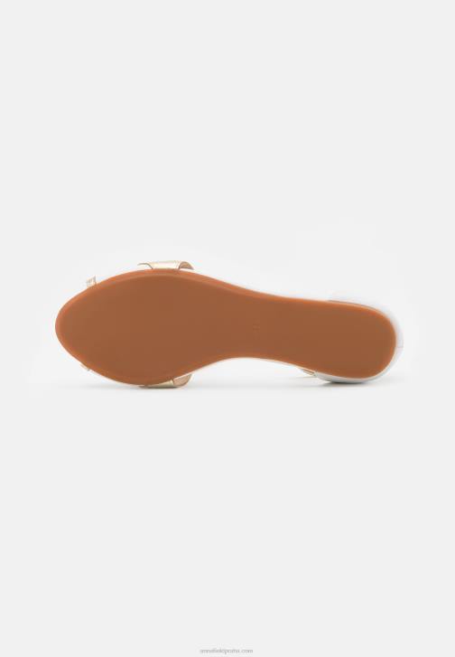 PN6V2087 ženy Anna Field kožené peeptoe baletní lodičky bílé