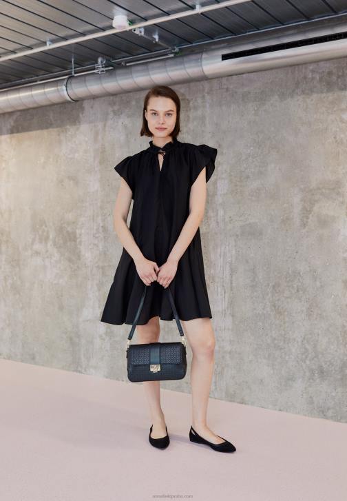 PN6V2089 ženy Anna Field baletní lodičky černé