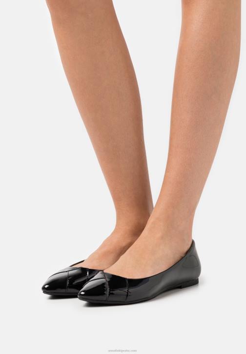 PN6V2117 ženy Anna Field baletní lodičky černé
