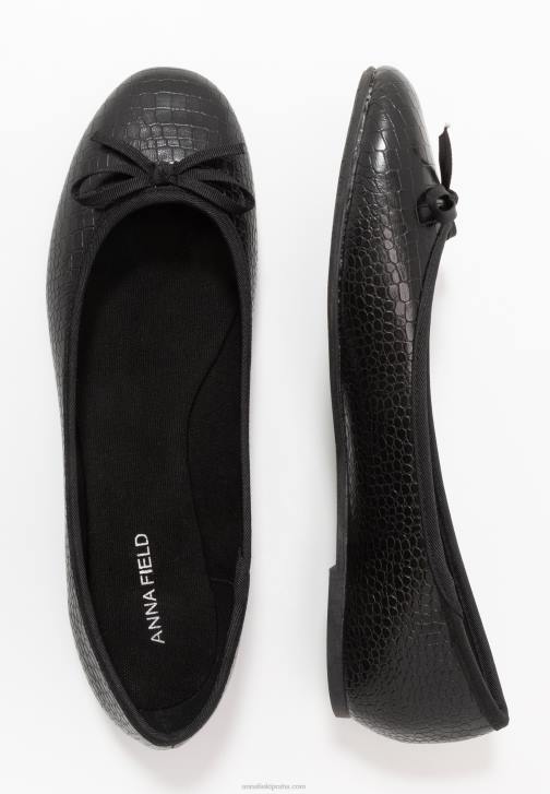 PN6V2132 ženy Anna Field baletní lodičky černé