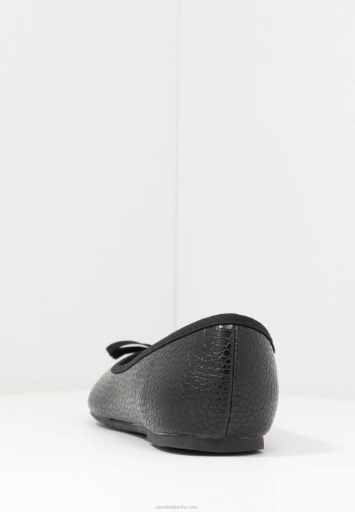 PN6V2132 ženy Anna Field baletní lodičky černé