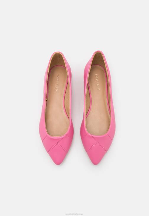 PN6V2134 ženy Anna Field baletní lodičky růžové