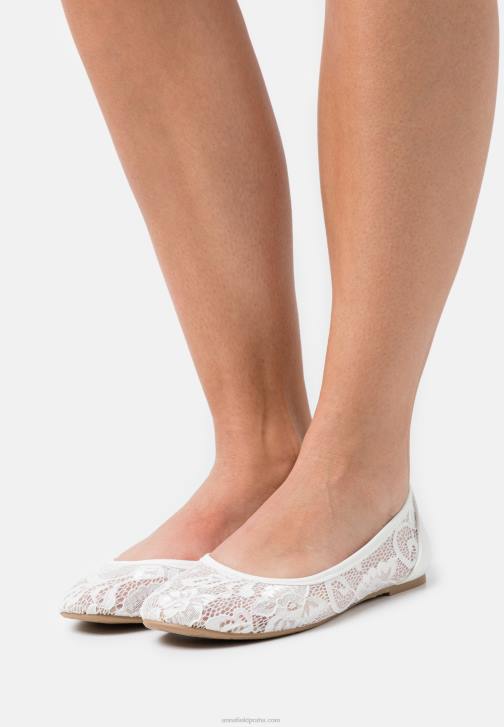 PN6V2144 ženy Anna Field baletní lodičky bílé
