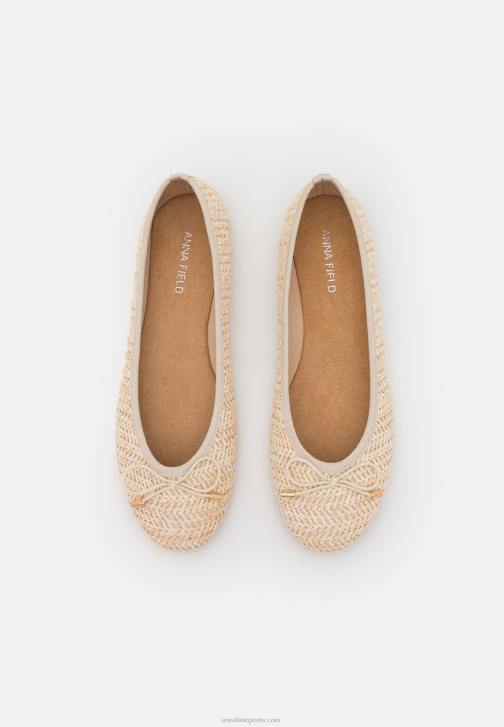PN6V2154 ženy Anna Field baletní lodičky béžové