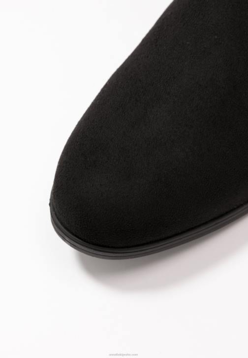 PN6V2226 ženy Anna Field černé kozačky nad kolena