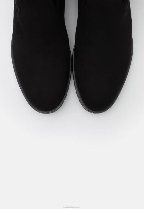 PN6V2228 ženy Anna Field černé kozačky nad kolena