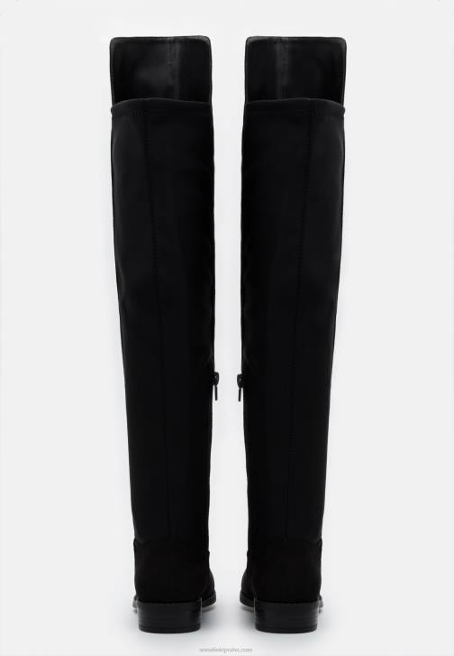 PN6V2230 ženy Anna Field černé kozačky nad kolena