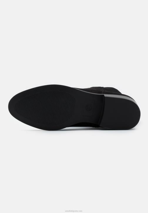 PN6V2230 ženy Anna Field černé kozačky nad kolena