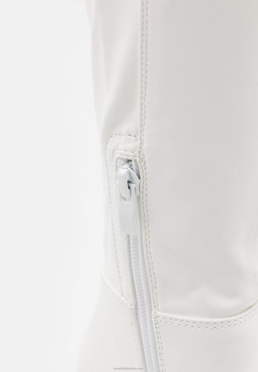 PN6V2233 ženy Anna Field kozačky nad kolena bílé