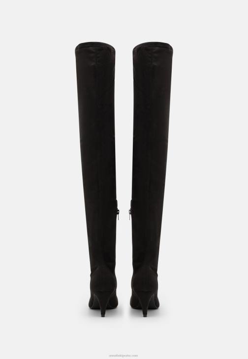 PN6V2240 ženy Anna Field černé kozačky nad kolena