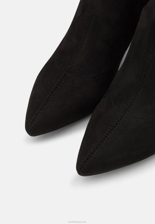 PN6V2240 ženy Anna Field černé kozačky nad kolena