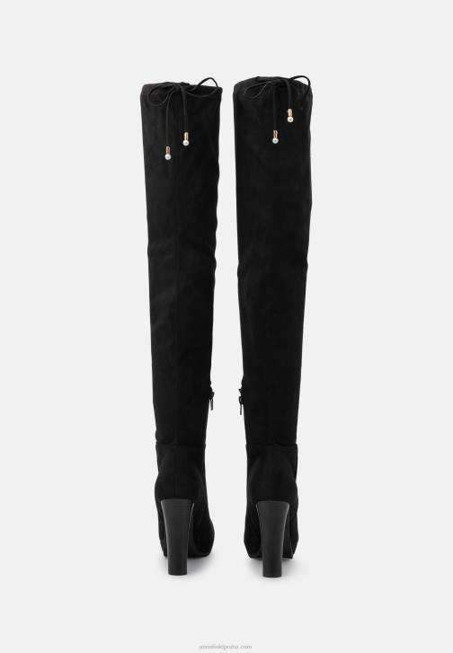 PN6V2241 ženy Anna Field boty na platformě černé