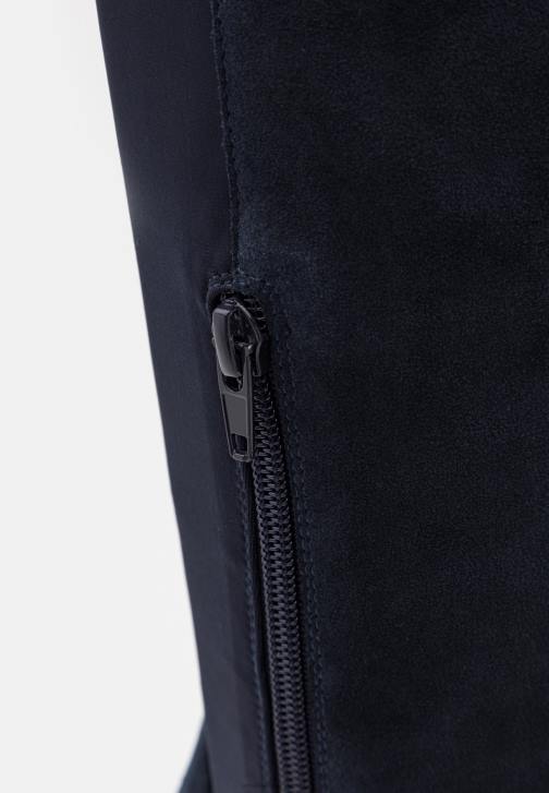 PN6V2243 ženy Anna Field kožené kozačky nad kolena tmavě modré