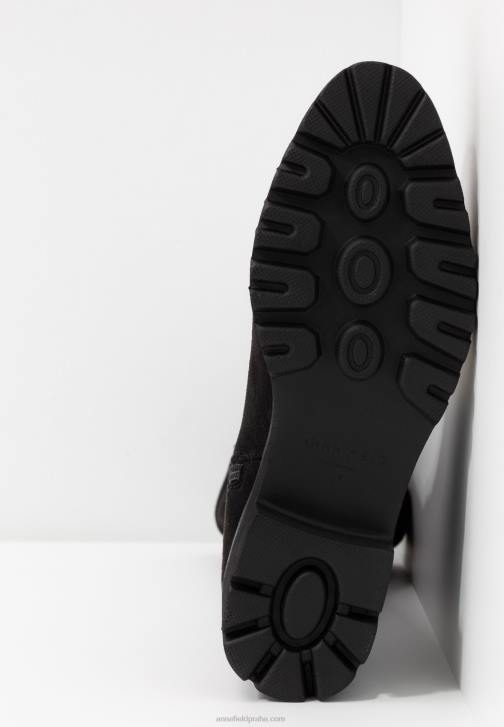 PN6V2244 ženy Anna Field černé kozačky nad kolena