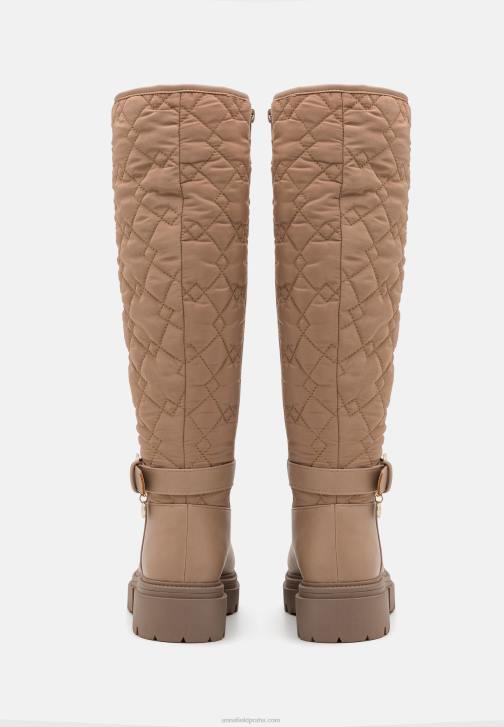 PN6V2248 ženy Anna Field béžové boty na platformě